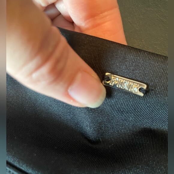 VICTORIA'S Secret Pink Women's Med Ultimate Classic Colorful Rainbow Bike Shorts - Picture 3 of 8